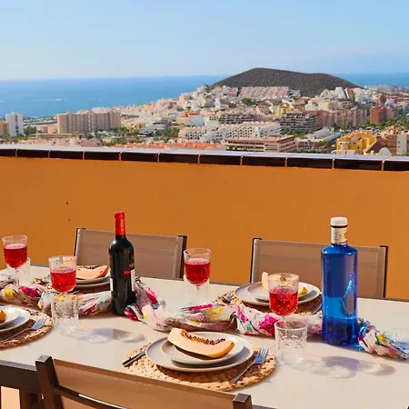Daire Sunset In The Heights Ocean View - Heated Pool Los Cristianos (Tenerife)